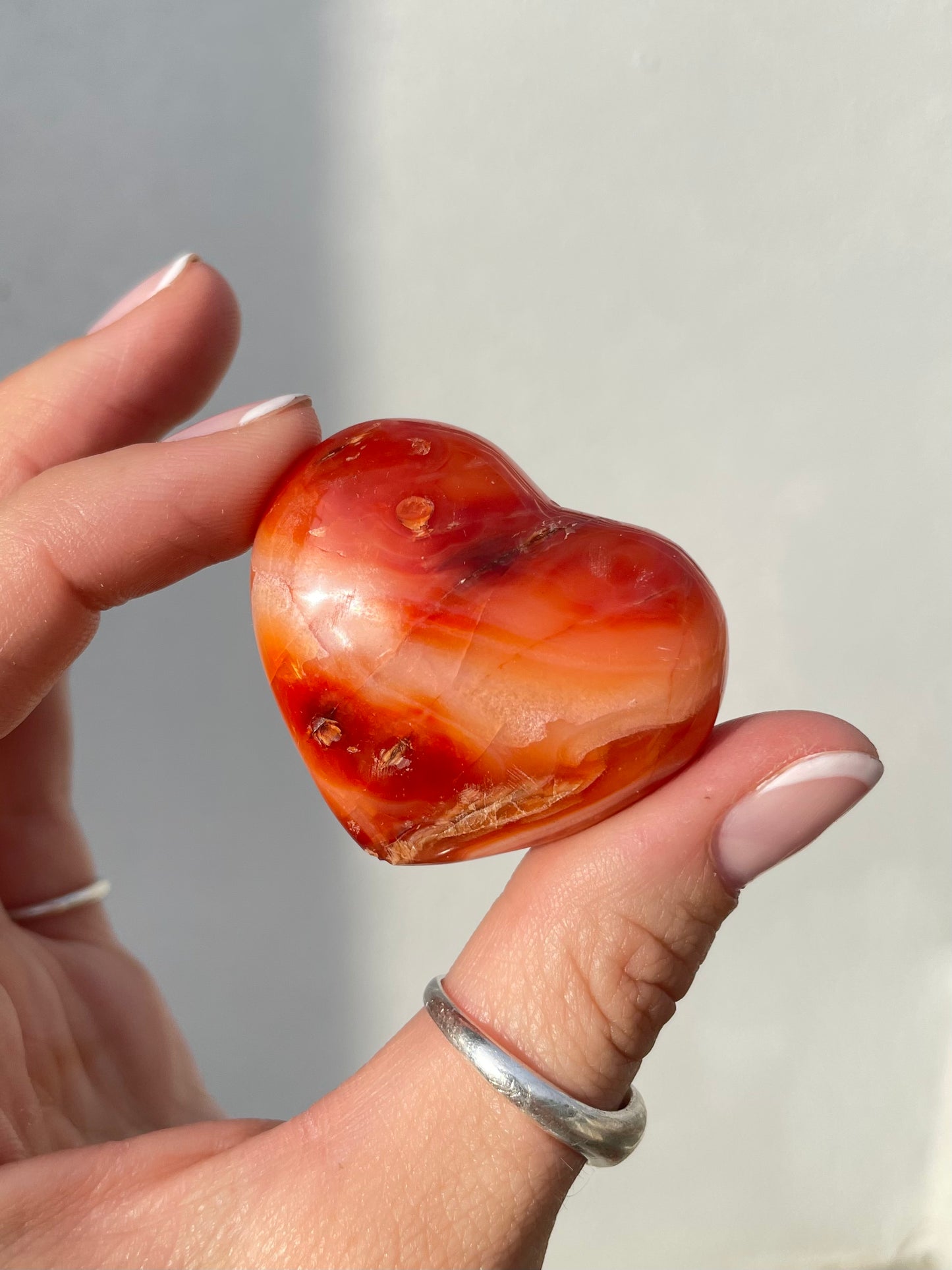 Carnelian Small Heart