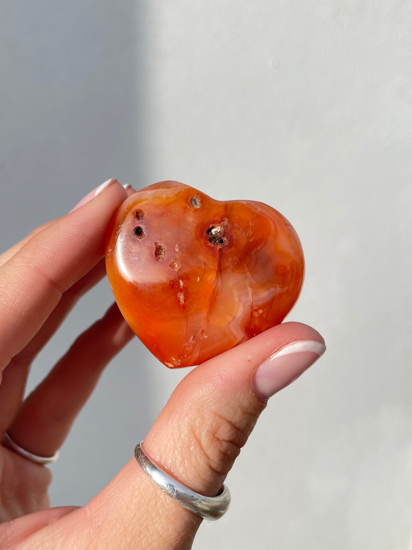 Carnelian Small Heart