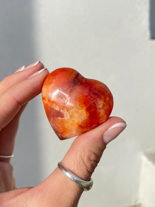 Carnelian Small Heart