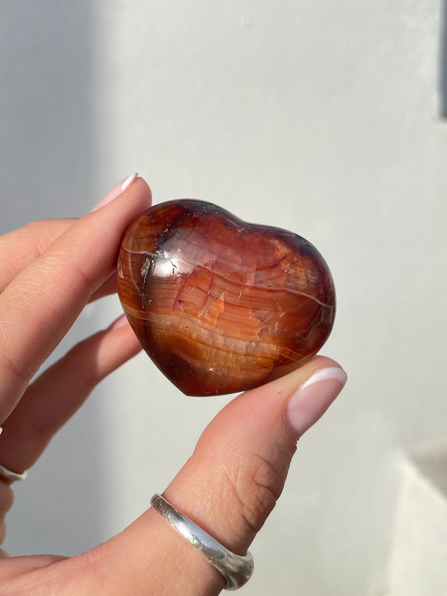Carnelian Small Heart