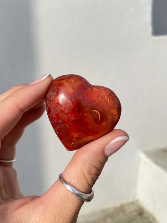 Carnelian Small Heart