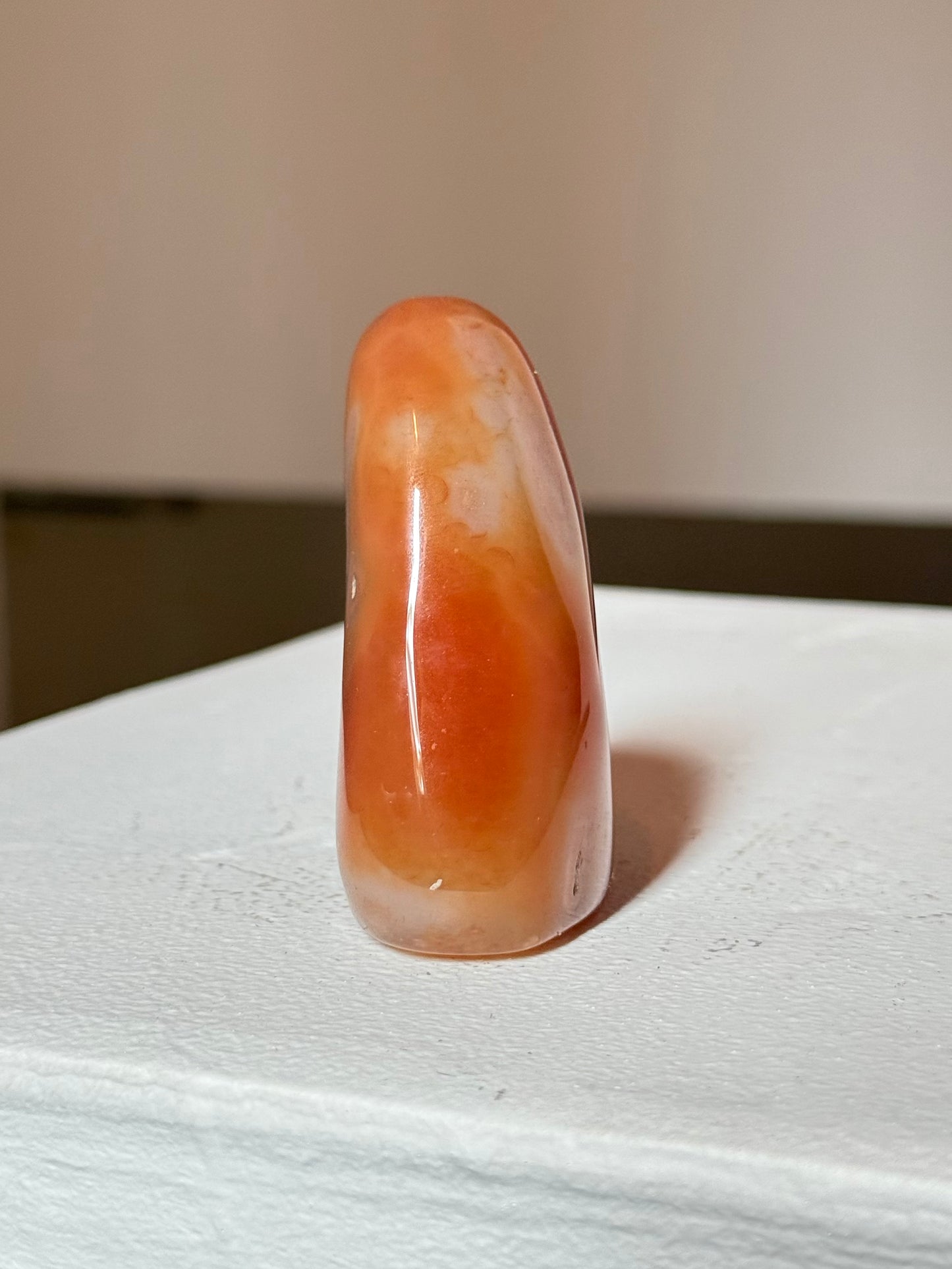 Carnelian Freeform ( Enhanced Color ) | Cornalina Freefrom ( Color Realzado ) - Brazil