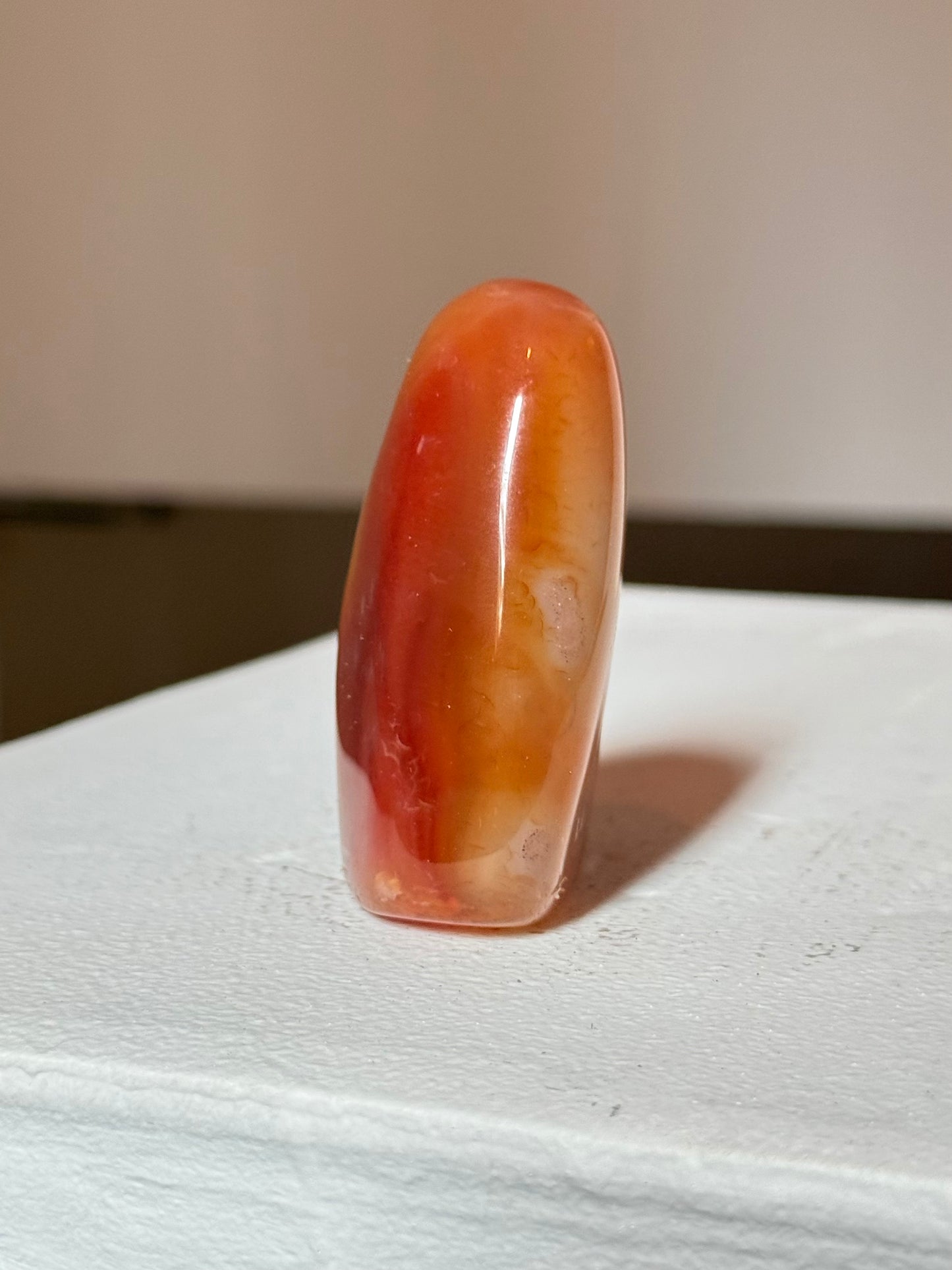 Carnelian Freeform ( Enhanced Color ) | Cornalina Freefrom ( Color Realzado ) - Brazil