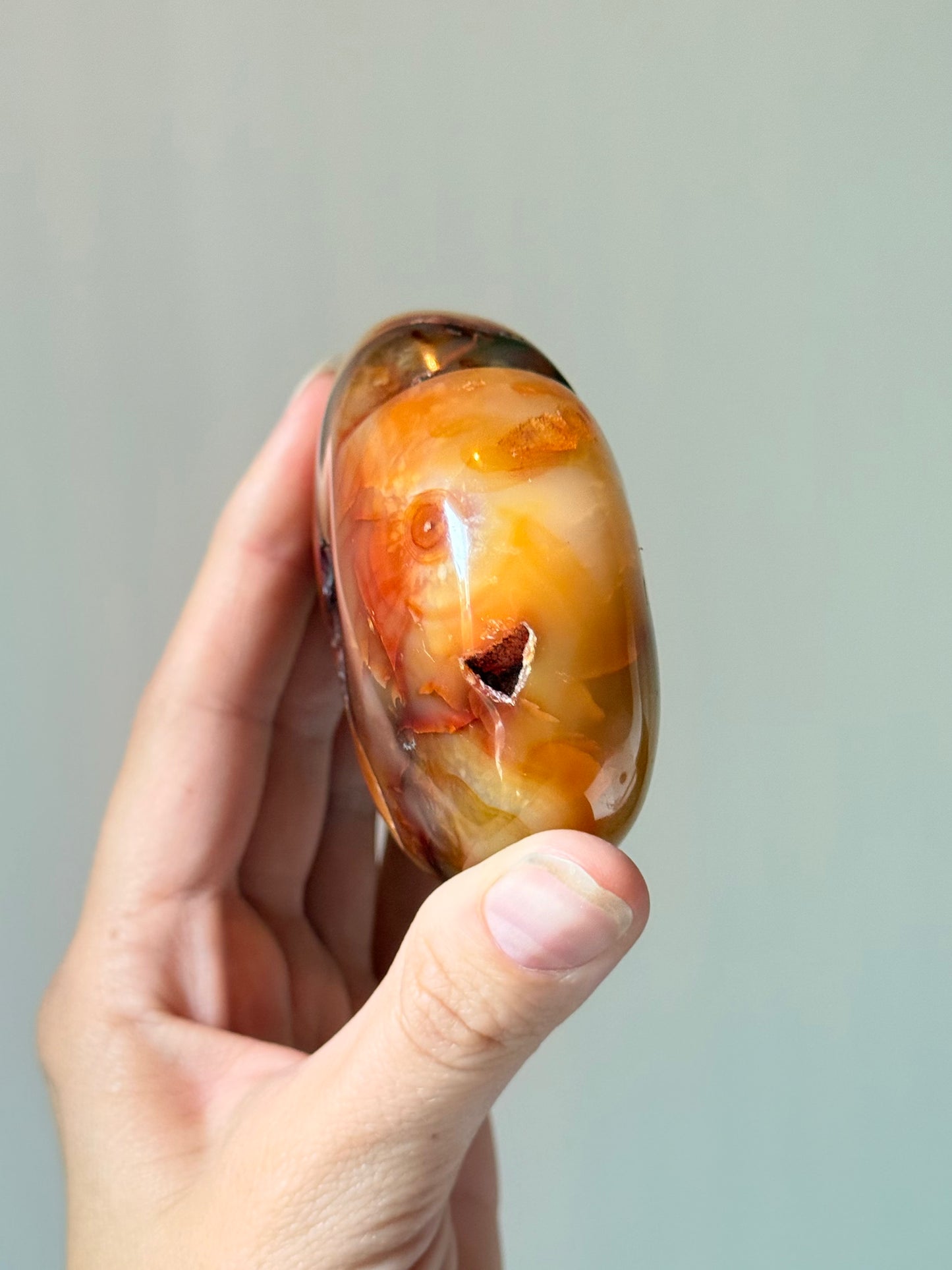 Carnelian Heart | Corazón Cornalina ( Madagascar )