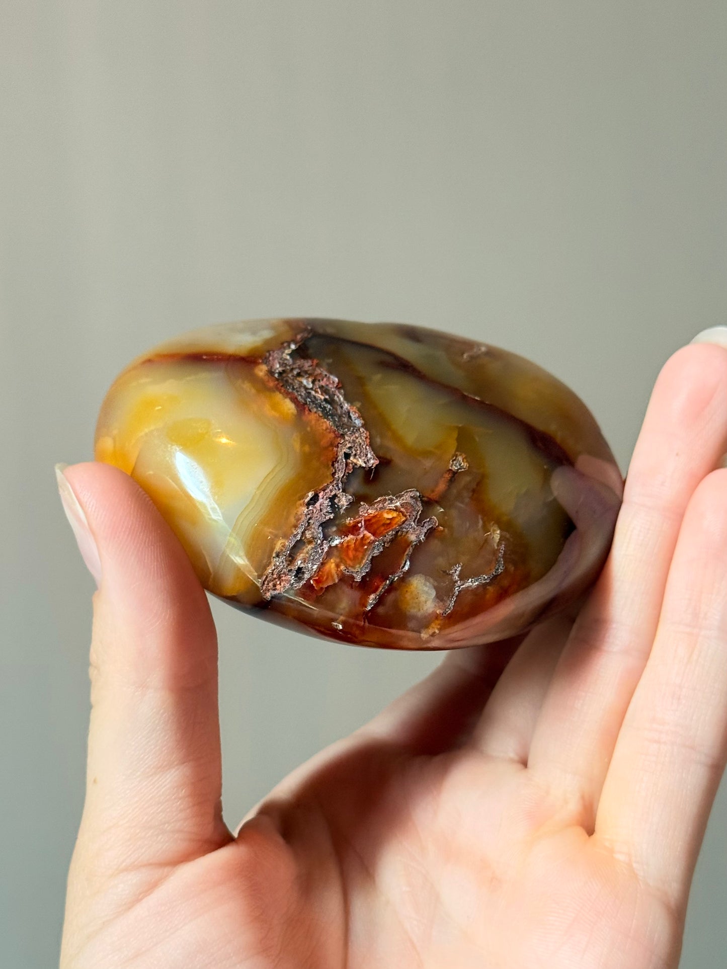 Carnelian Heart | Corazón Cornalina ( Madagascar )