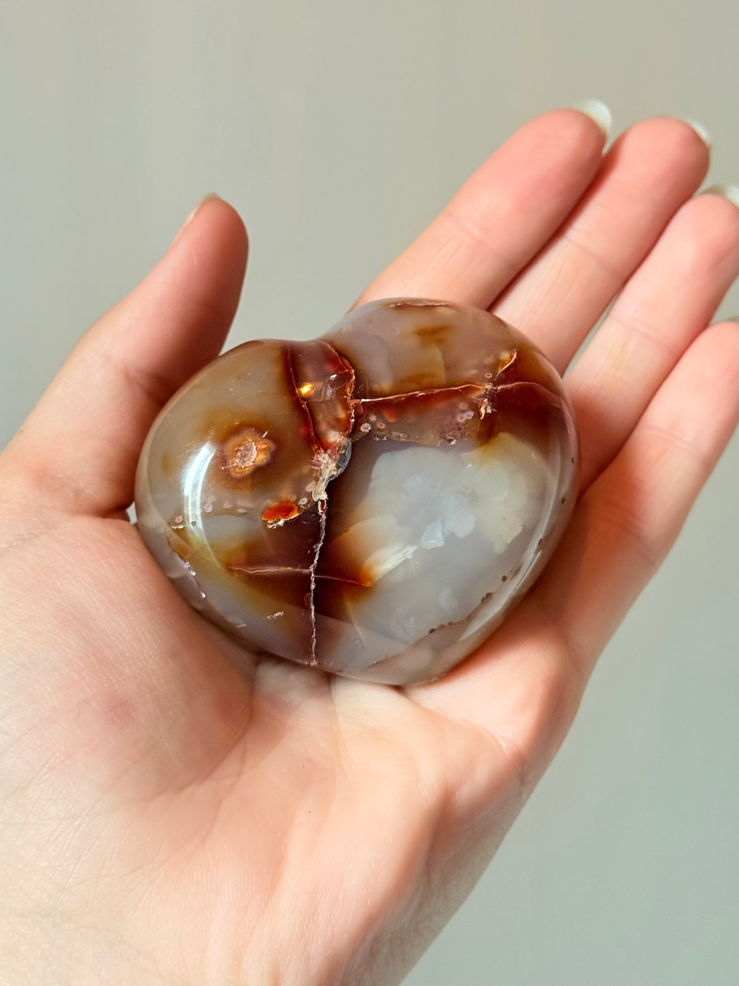 Carnelian Heart | Corazón Cornalina ( Madagascar )