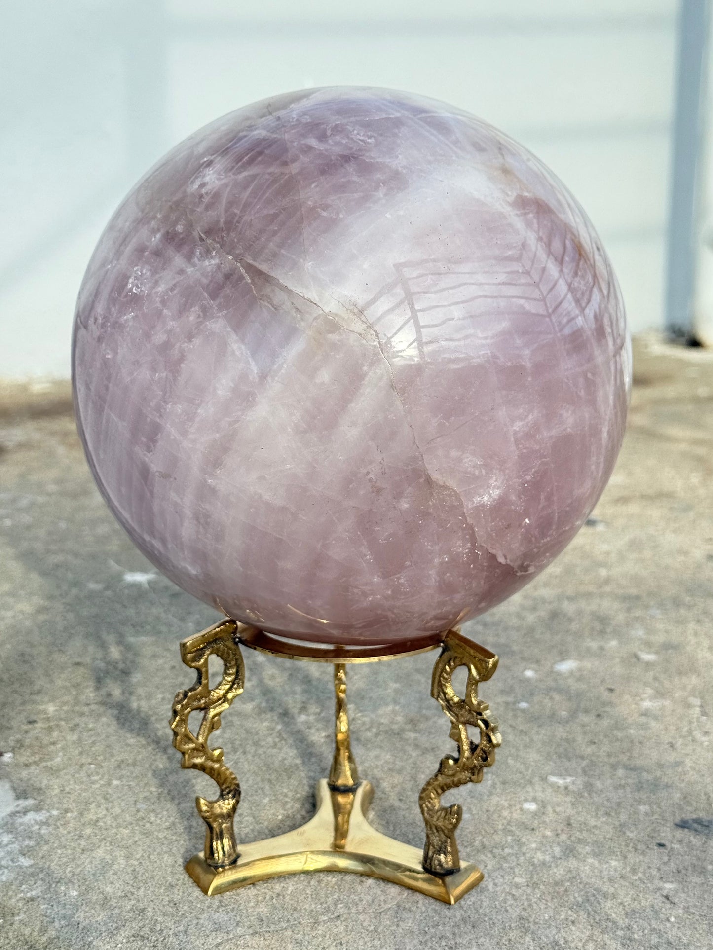 Rose Quartz Sphere