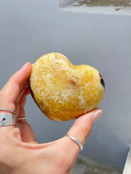 Septarian Heart