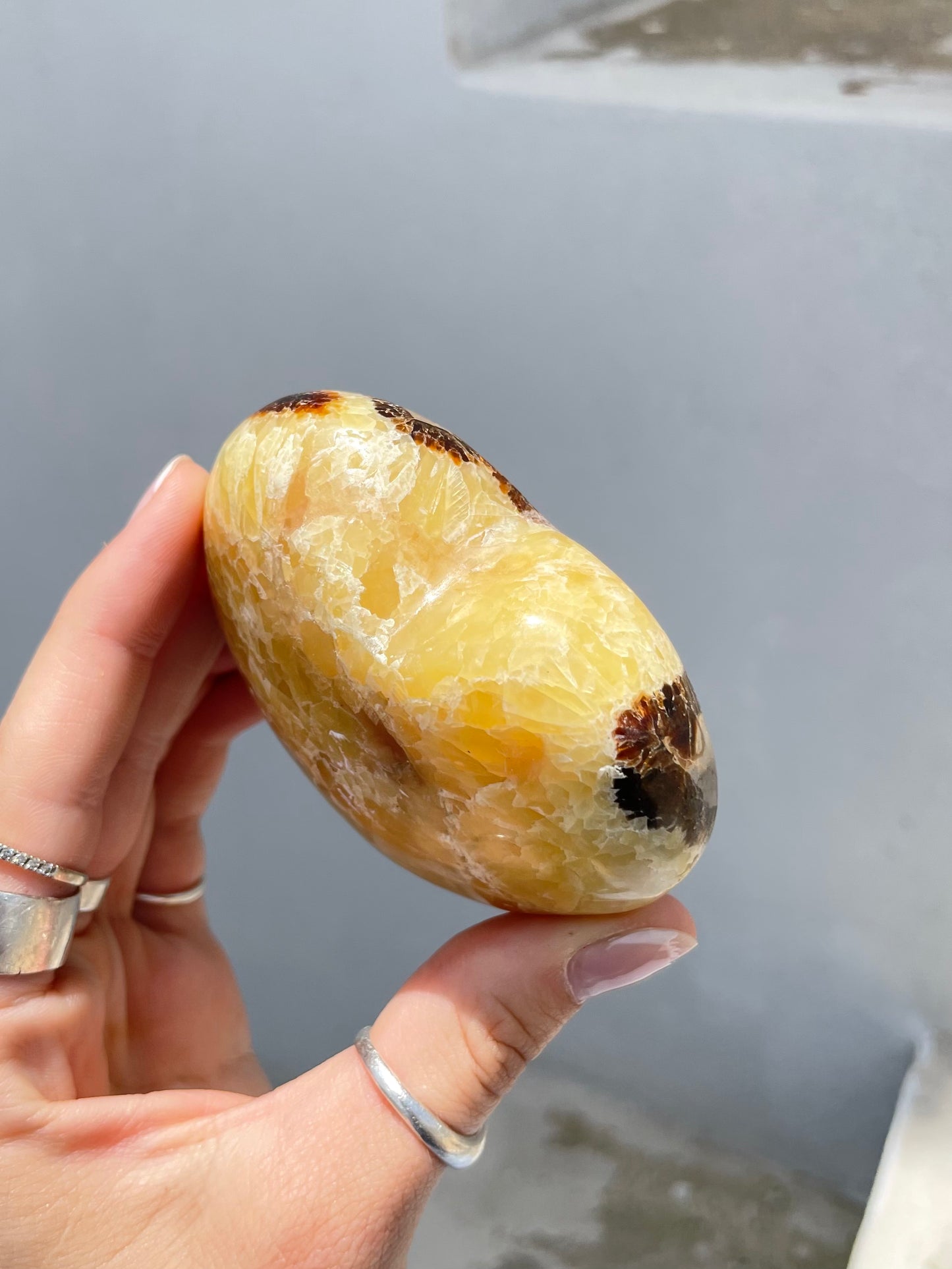 Septarian Heart