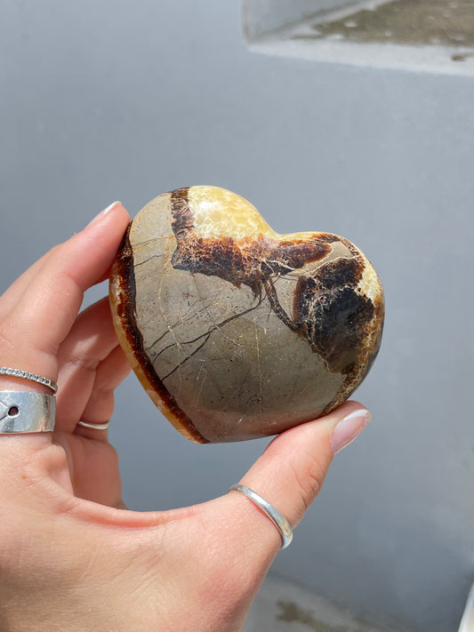 Septarian Heart