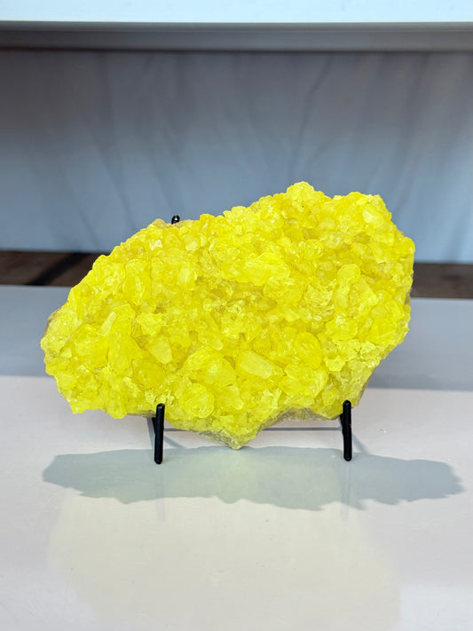 Crystallized sulfur