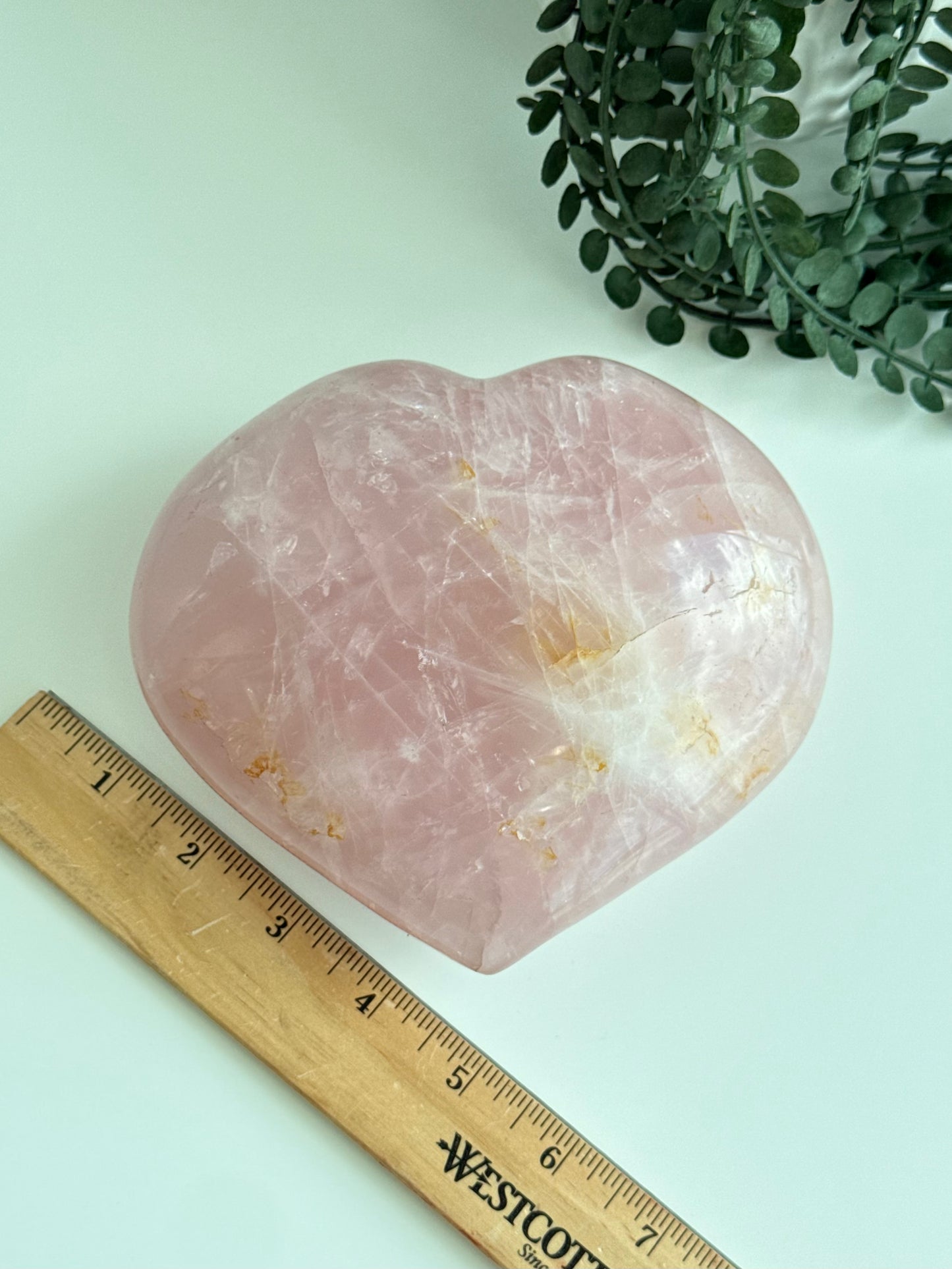 Rose Quartz Heart