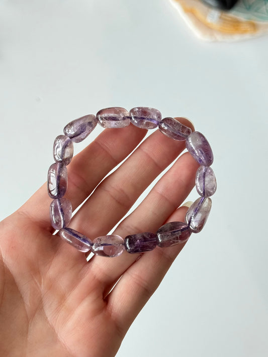 Freeform Amethyst Bracelet | Pulsera Freeform de Amatista