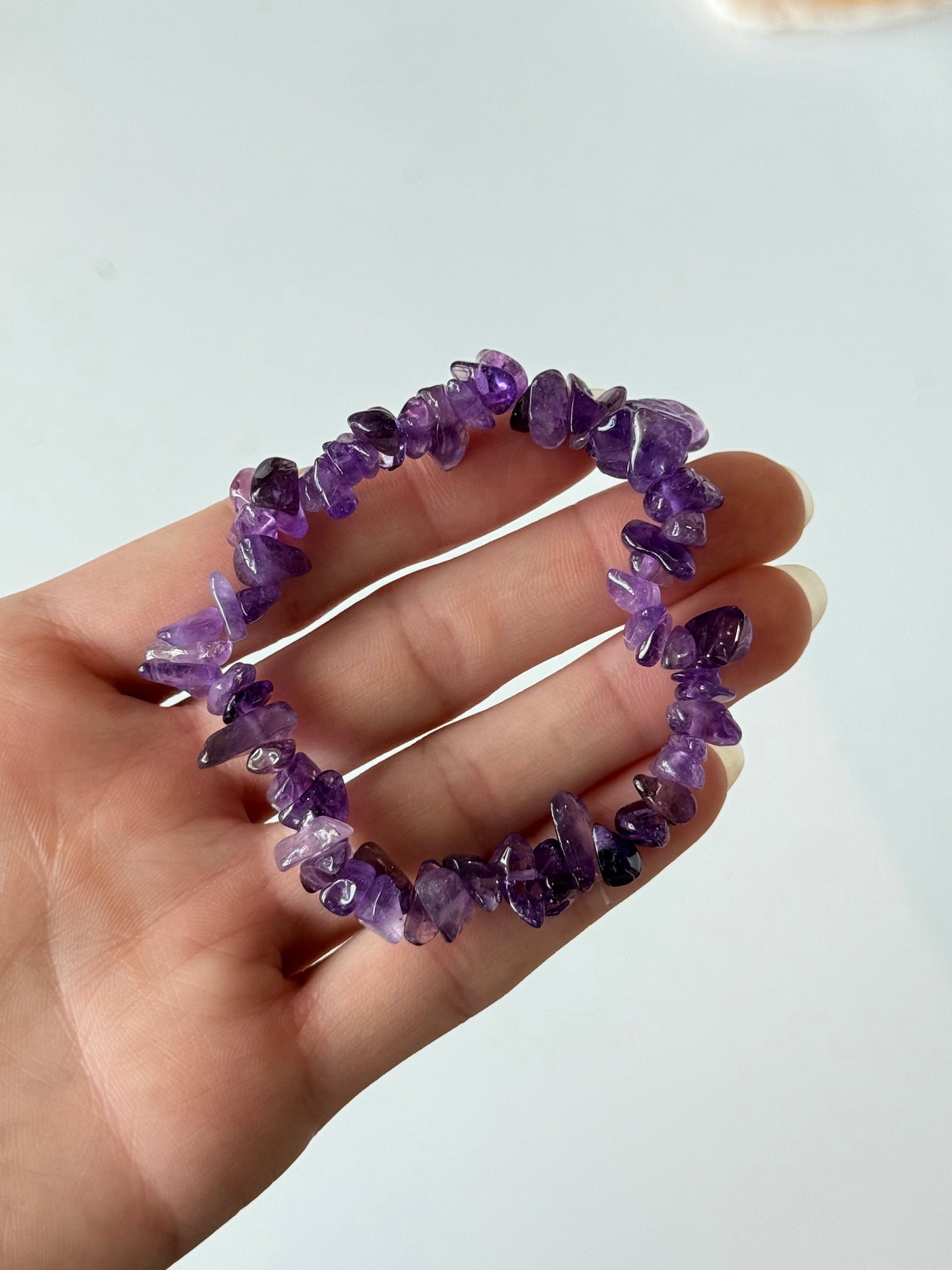 Amethyst Chip Bracelet | Pulsera Chip de Amatista