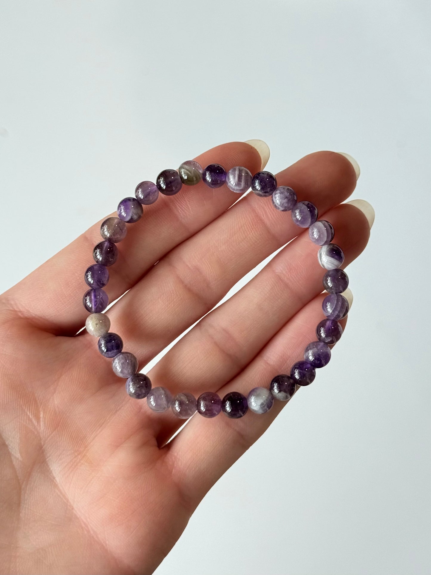 Amethyst 6mm Bracelet | Pulsera de Amatista 6mm