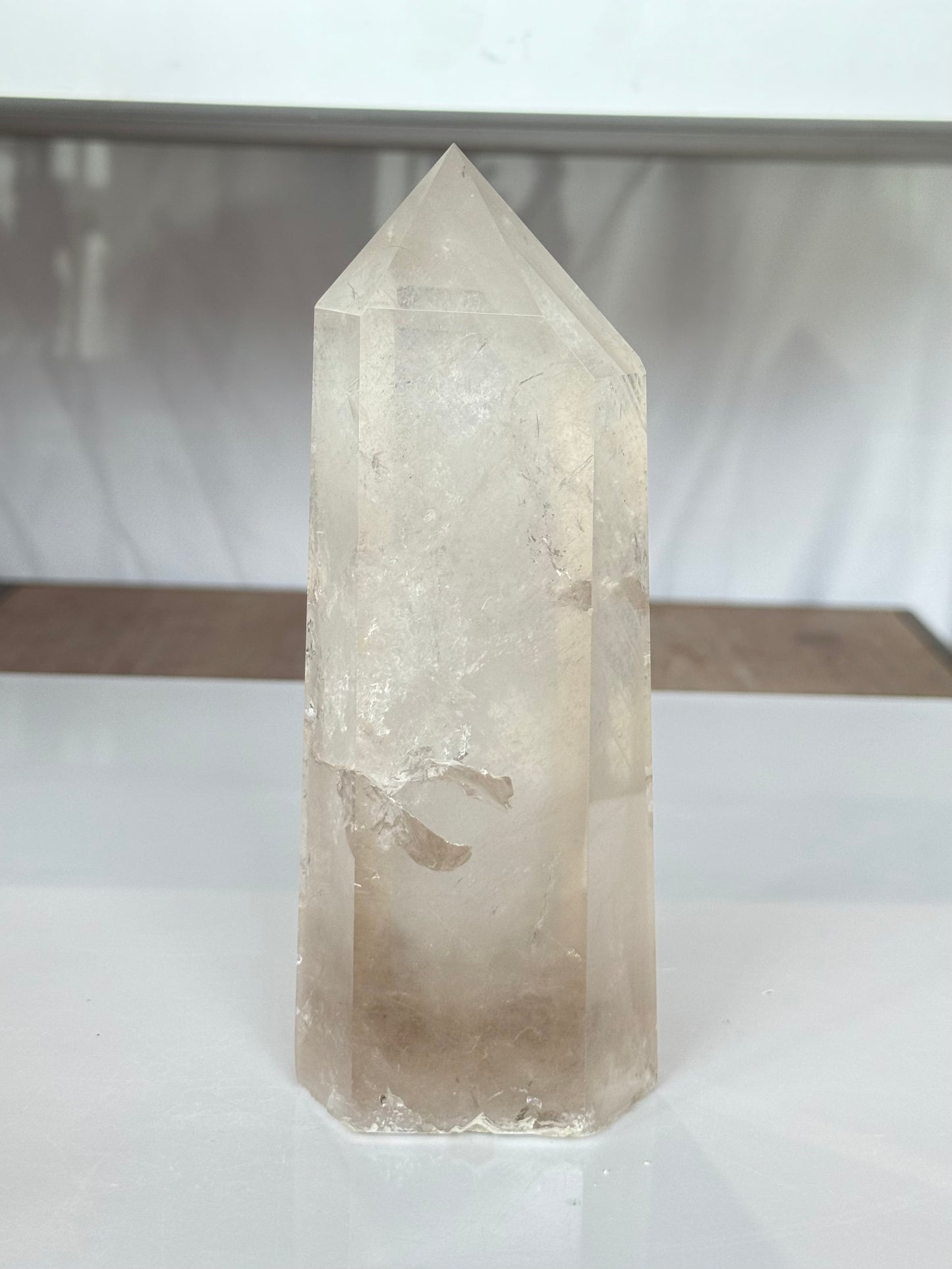 Phantom Smoky Quartz Point