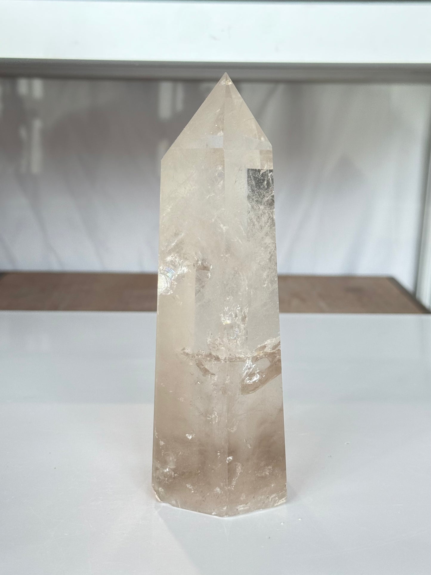 Phantom Smoky Quartz Point