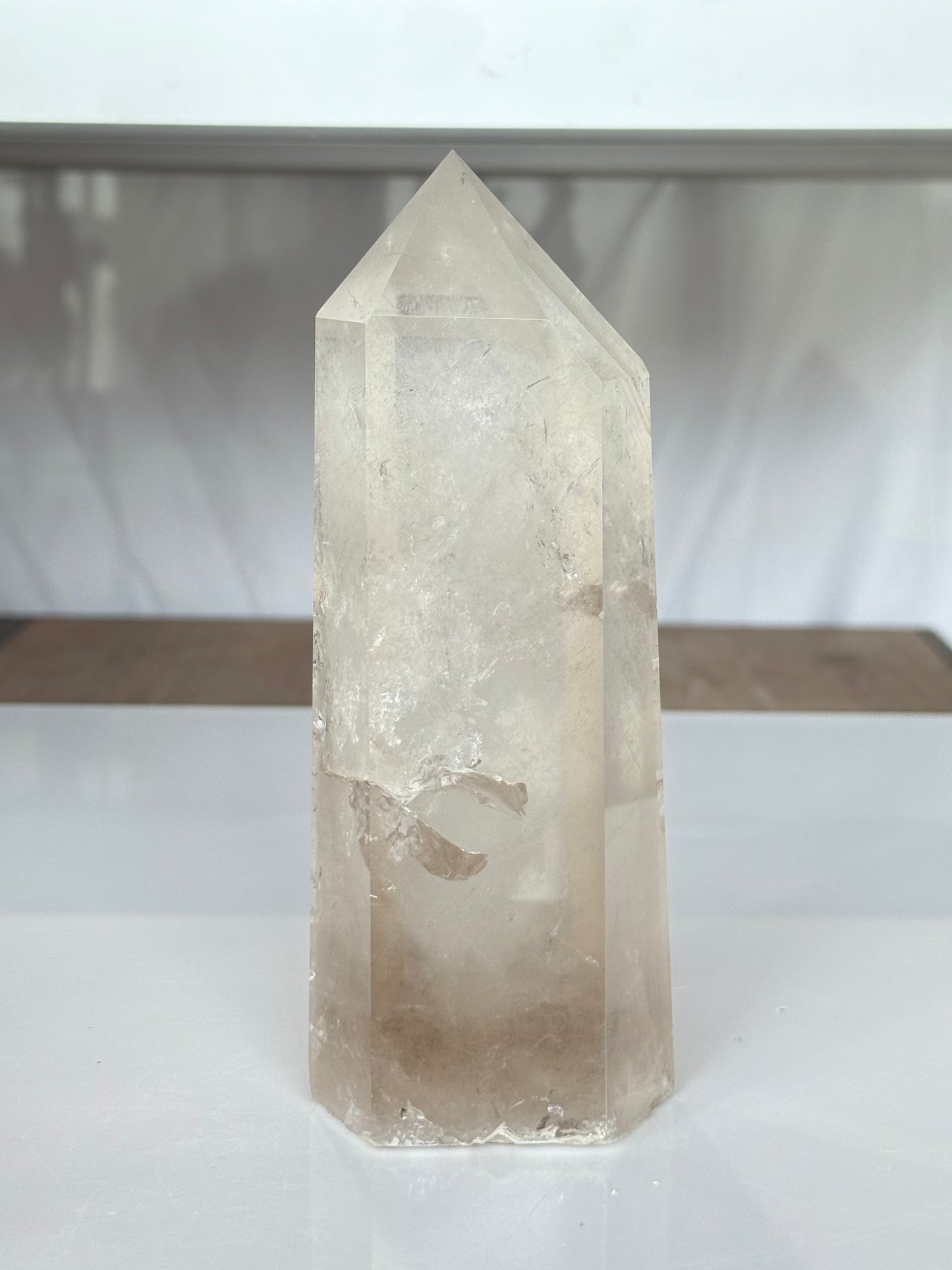 Phantom Smoky Quartz Point