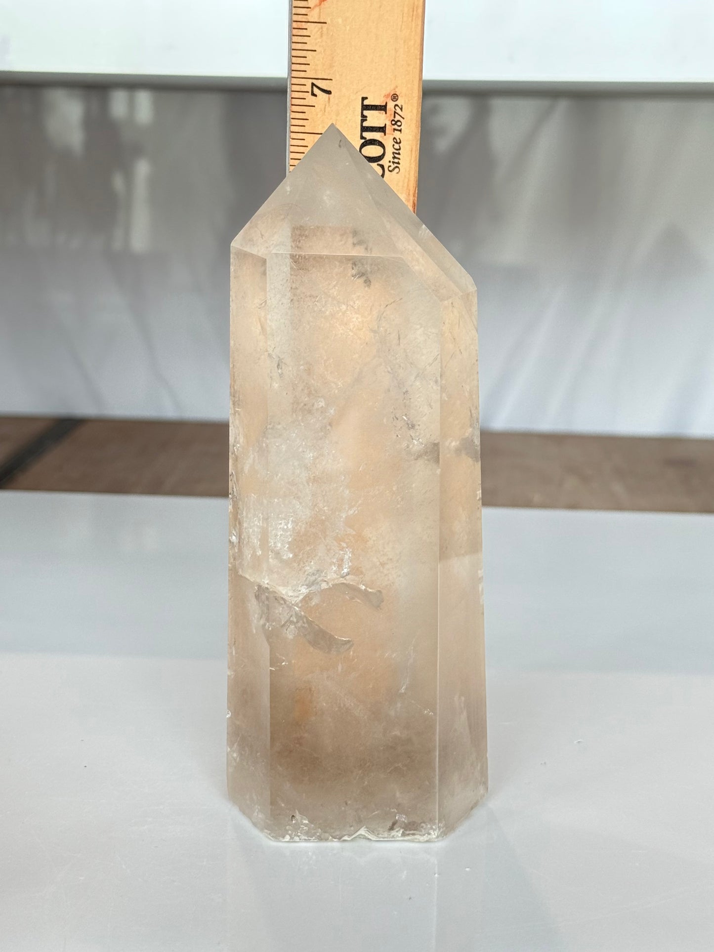 Phantom Smoky Quartz Point