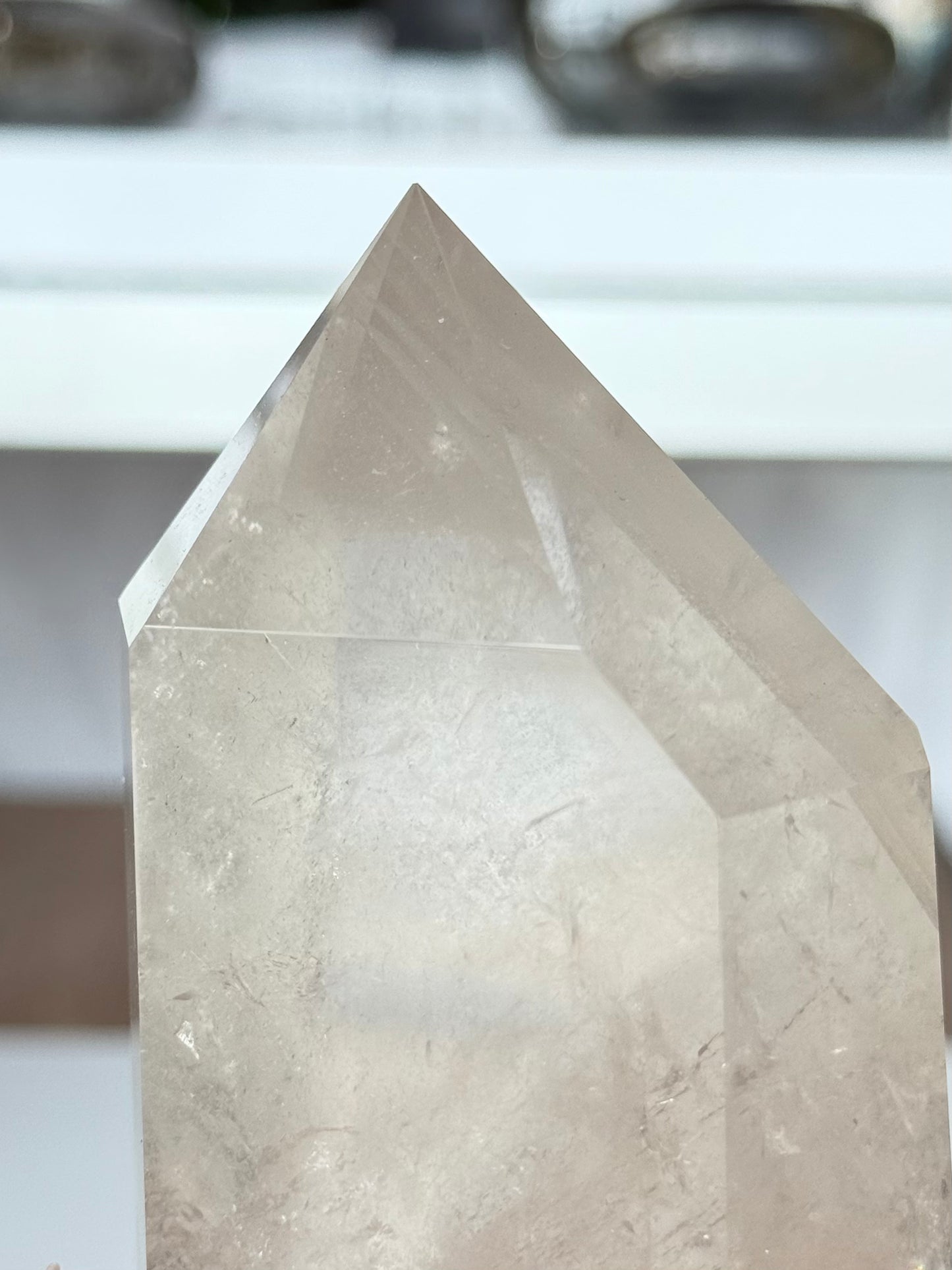 Phantom Smoky Quartz Point