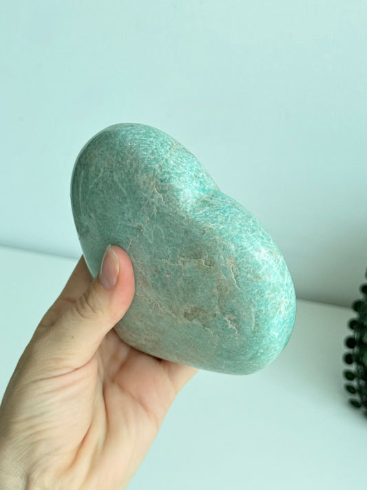 Amazonite Heart