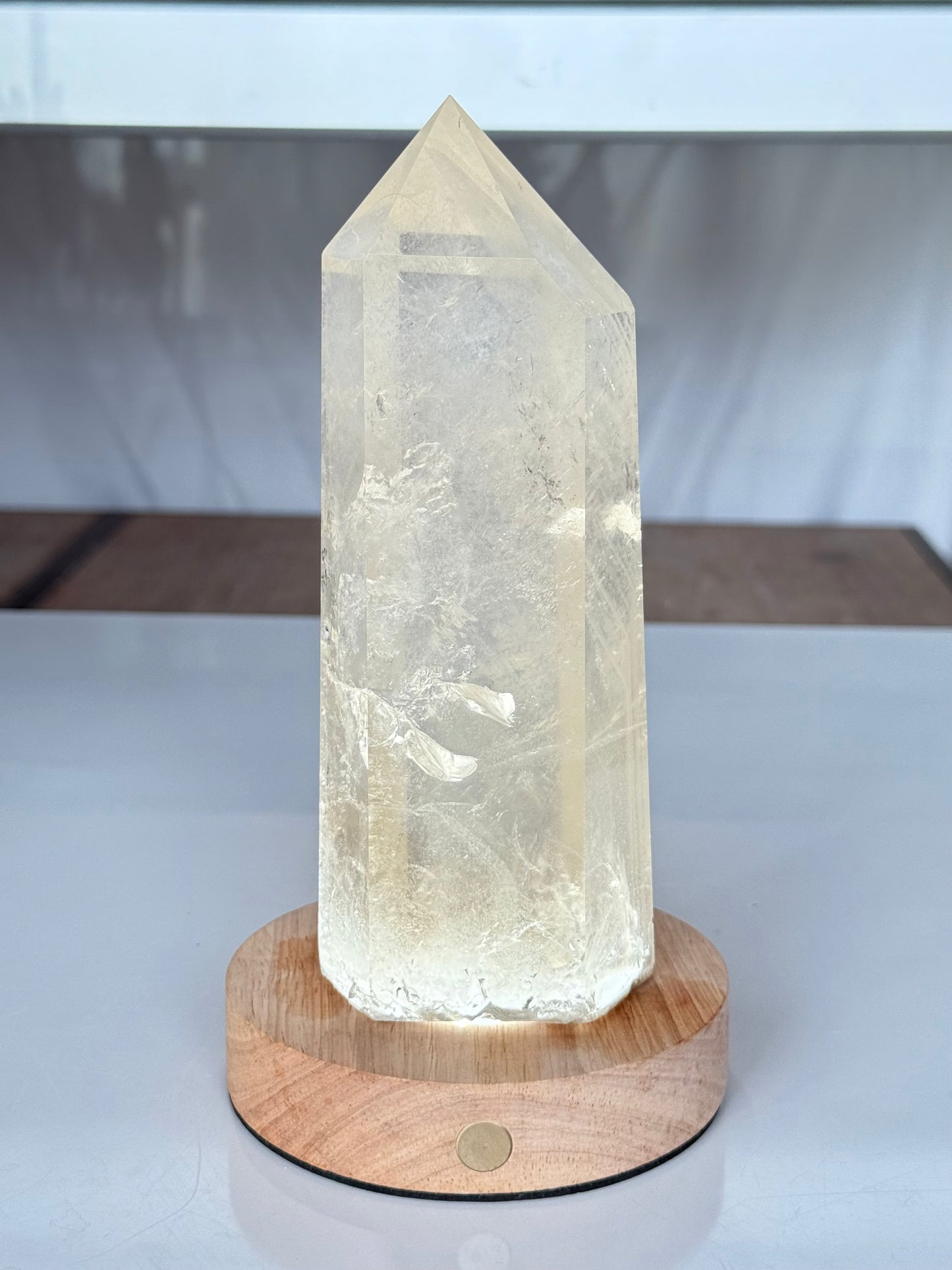 Phantom Smoky Quartz Point