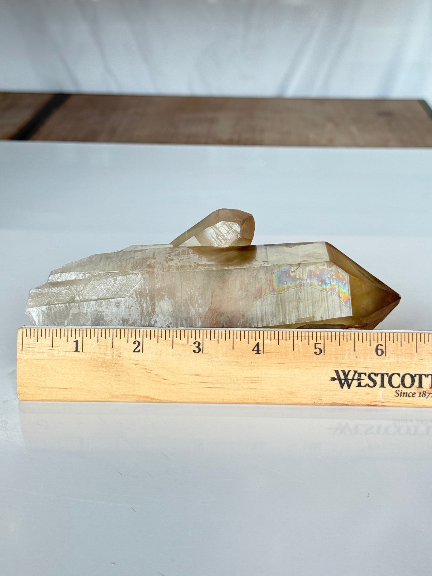 Natural Citrine Phantom Formation Point