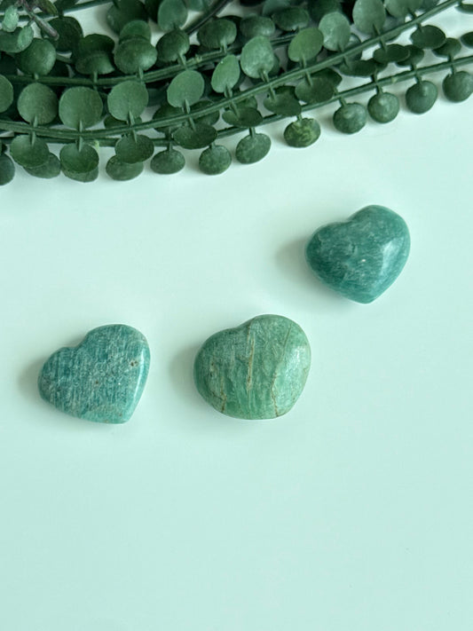 Amazonite MinI Heart - Madagascar (Copy)