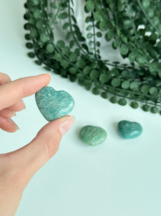 Amazonite MinI Heart - Madagascar (Copy)