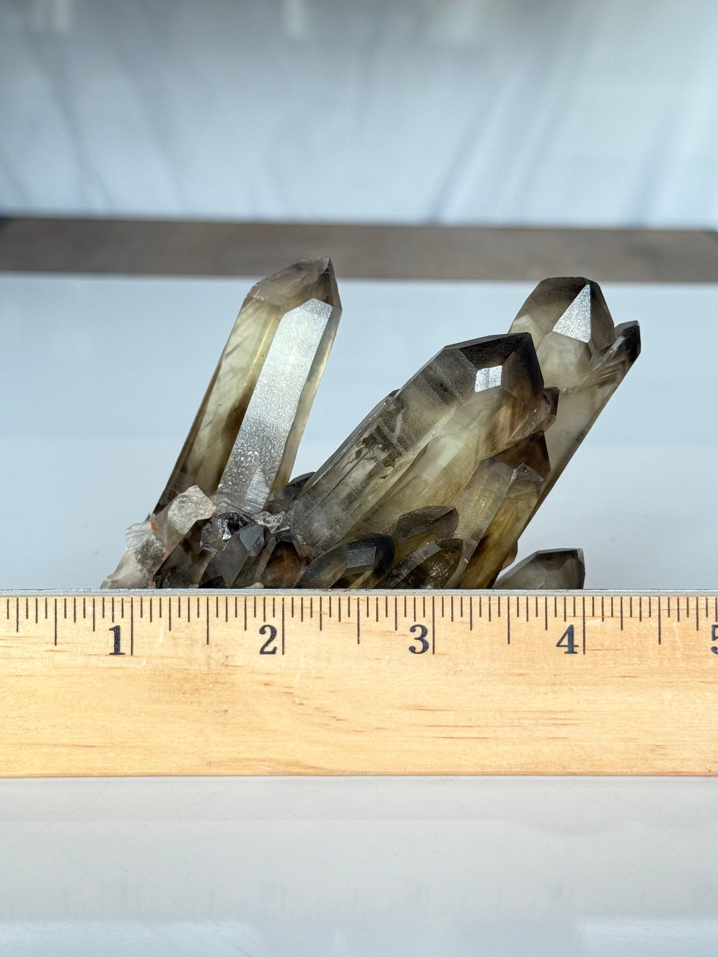 Natural Citrine Phantom Formation Cluster