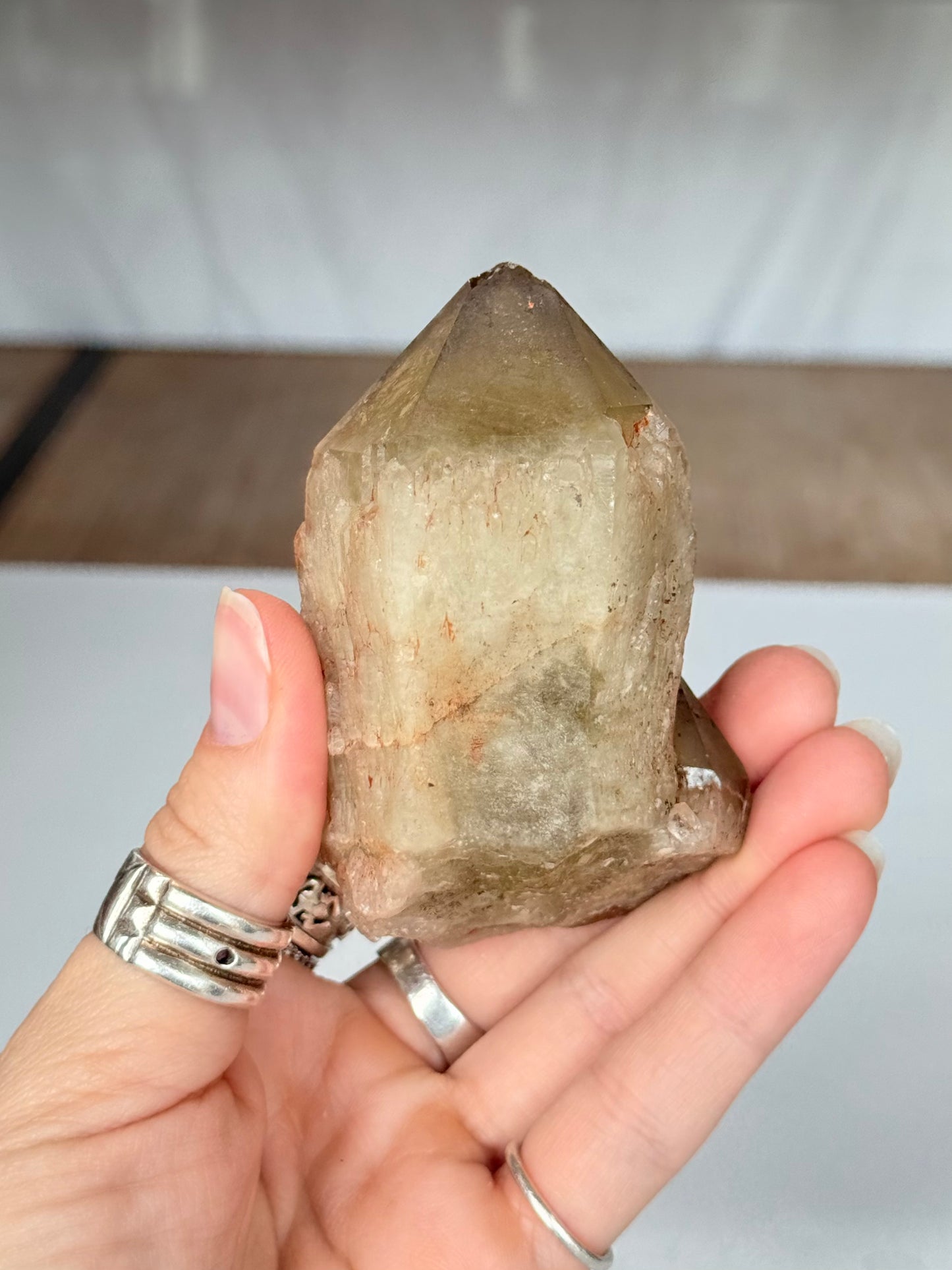 Natural Citrine Point