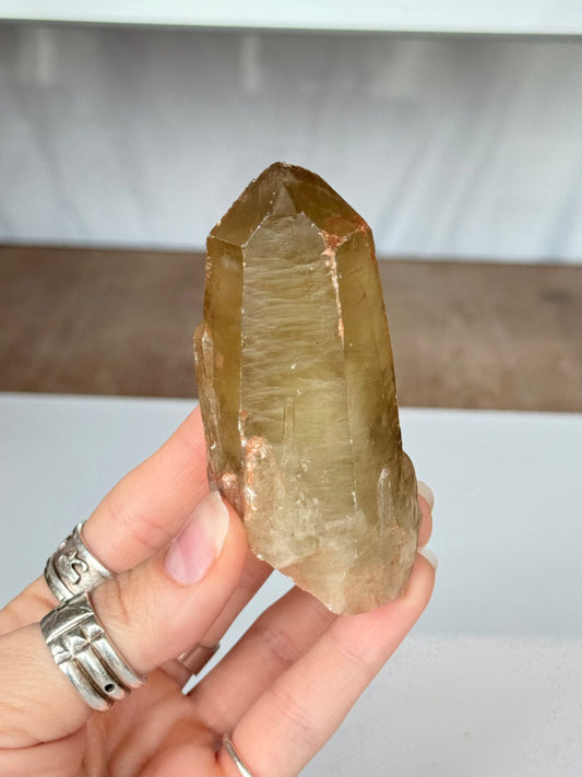 Natural Citrine Point