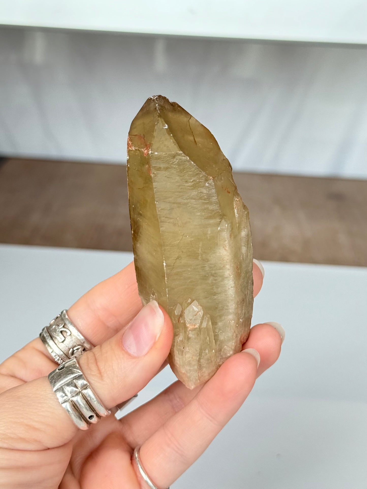 Natural Citrine Point