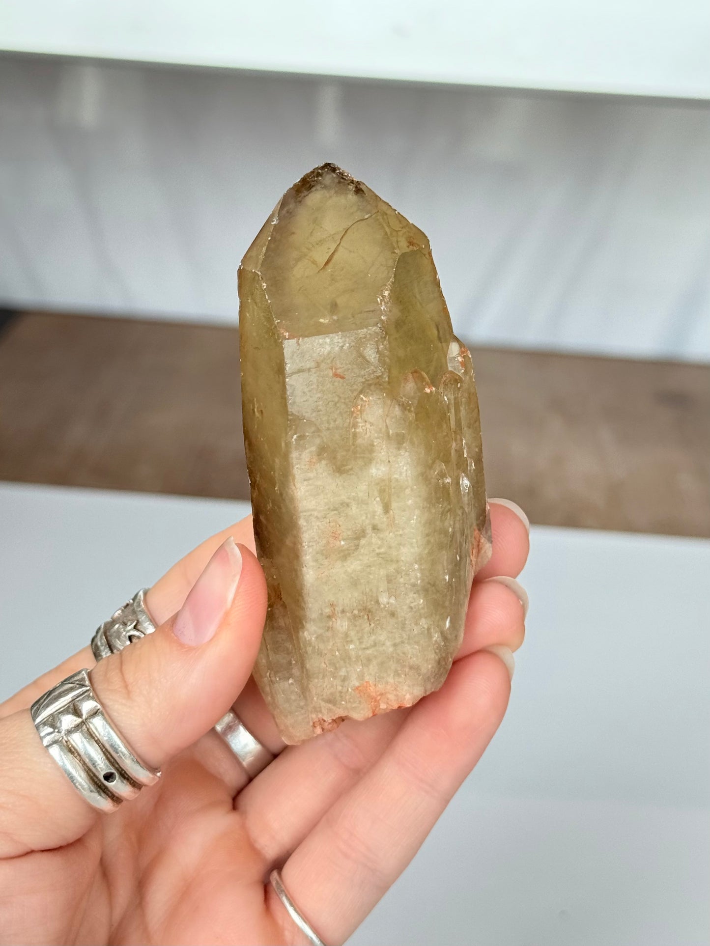 Natural Citrine Point