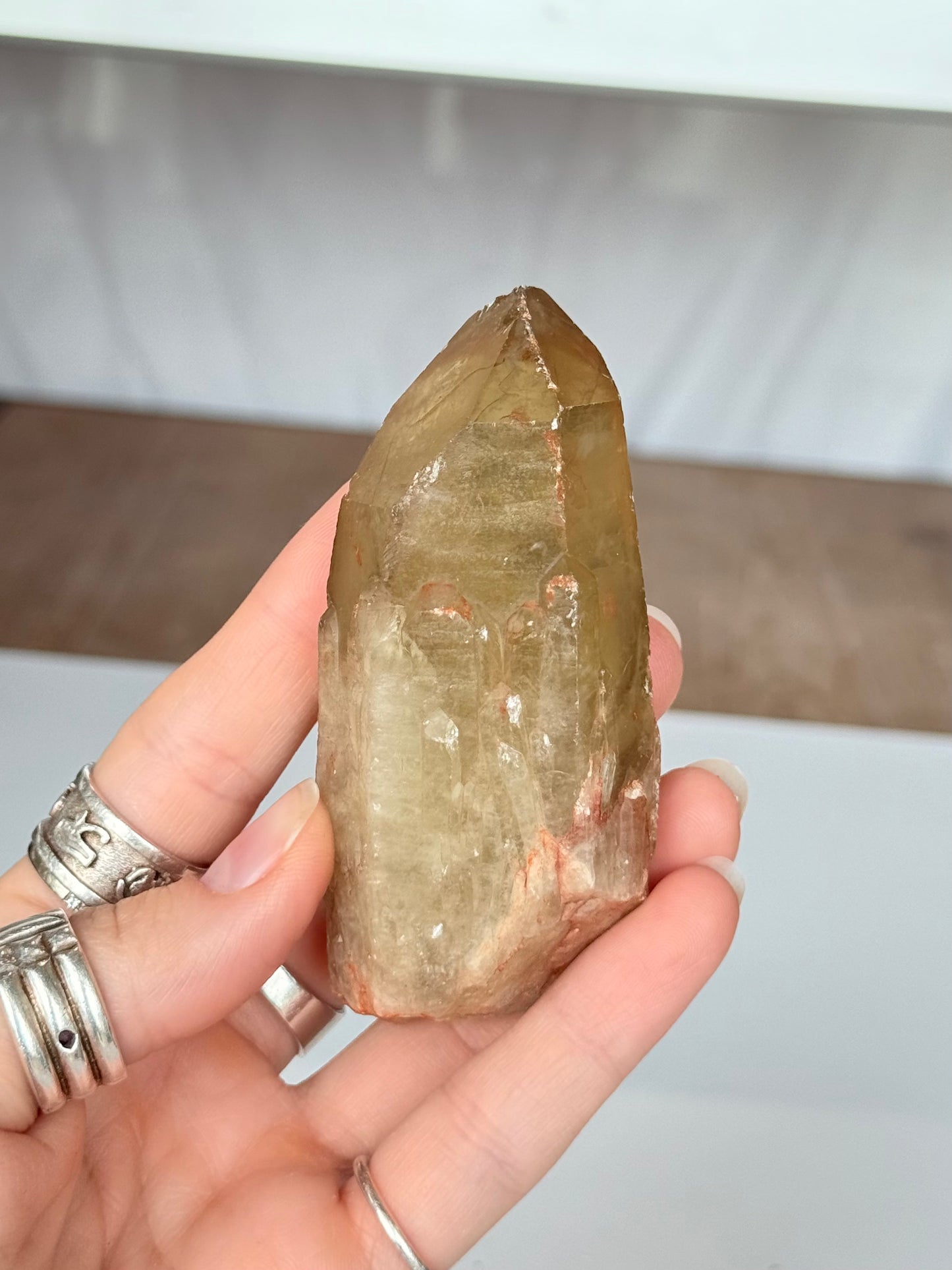 Natural Citrine Point