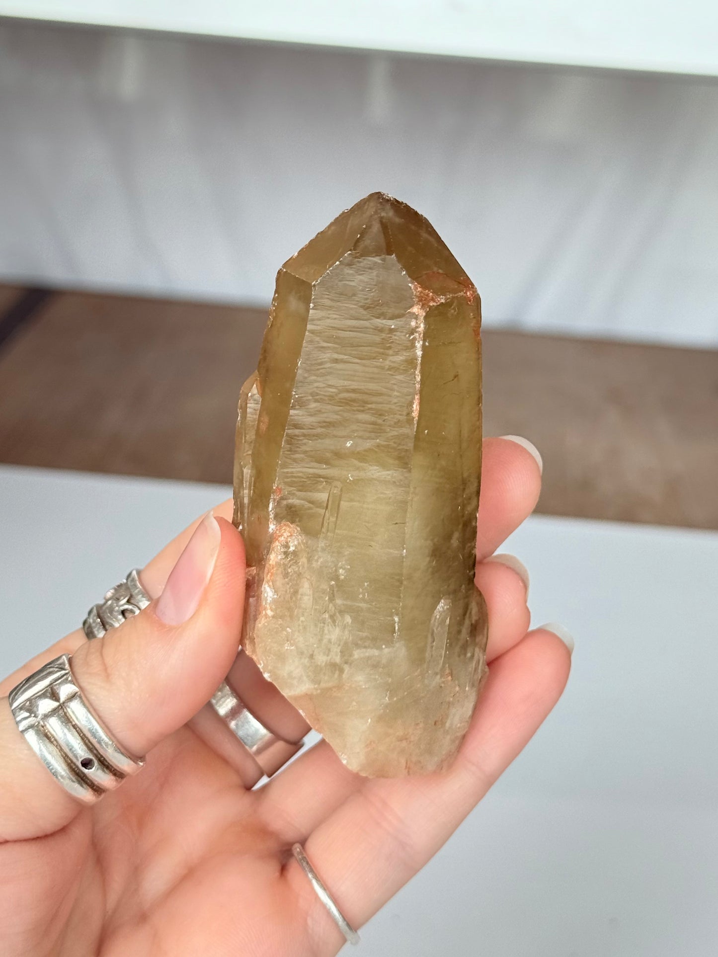 Natural Citrine Point