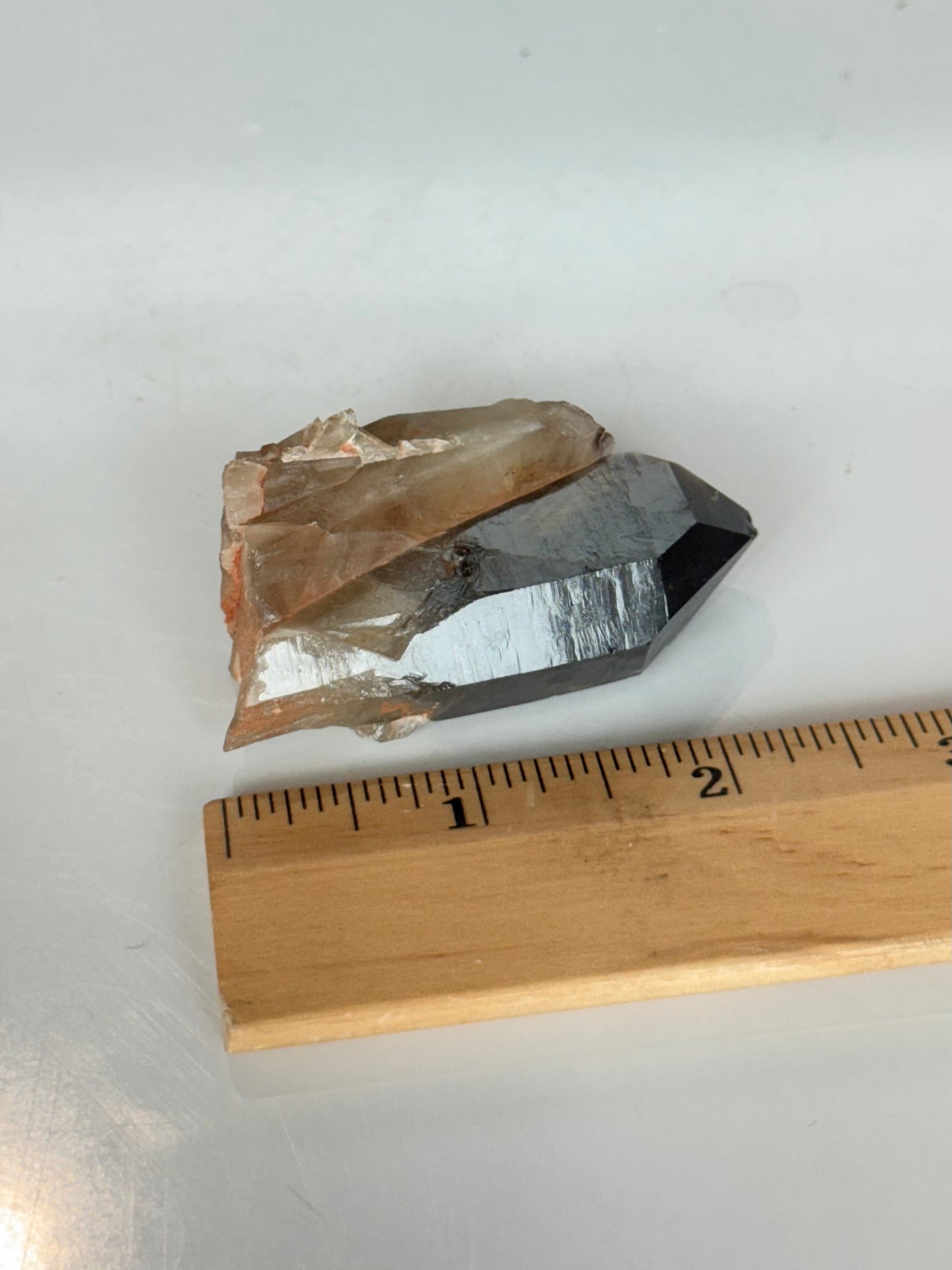 Natural Citrine Phantom Formation Point