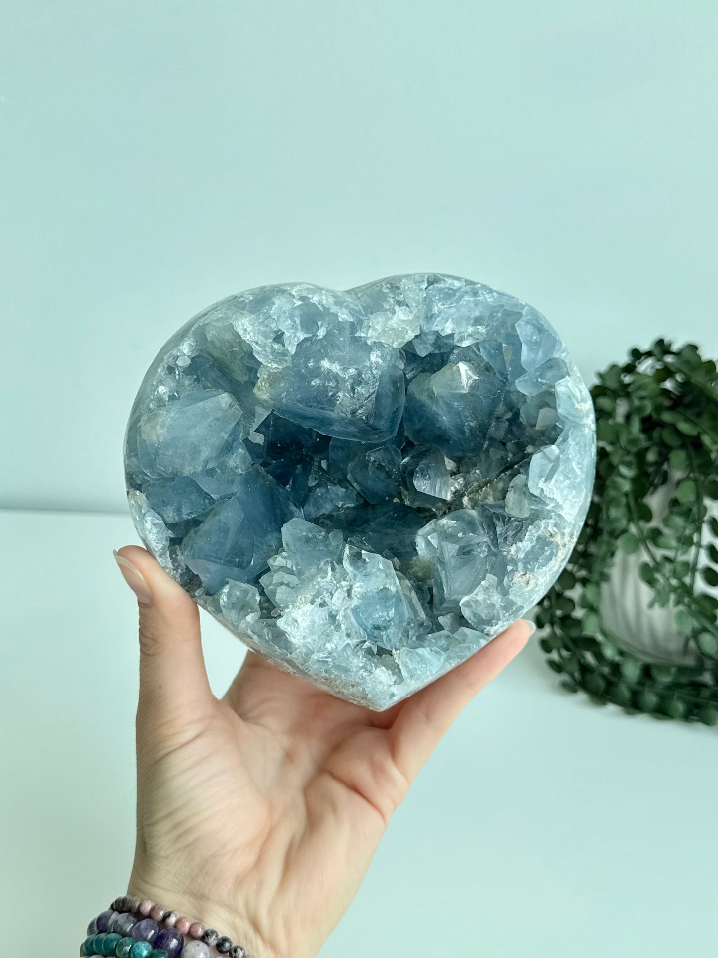 Celestite Heart