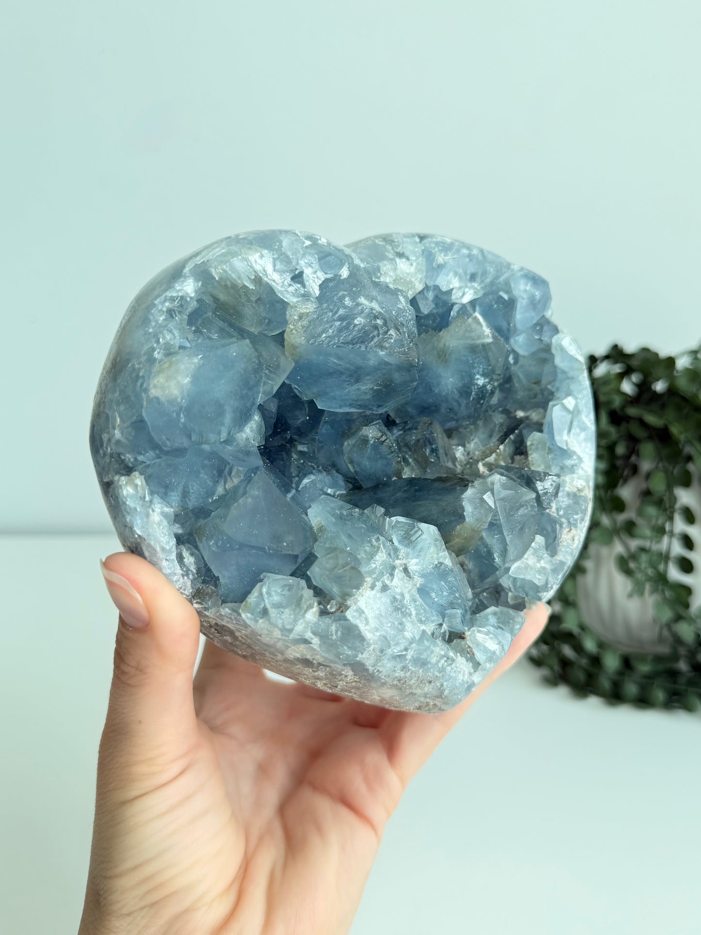 Celestite Heart