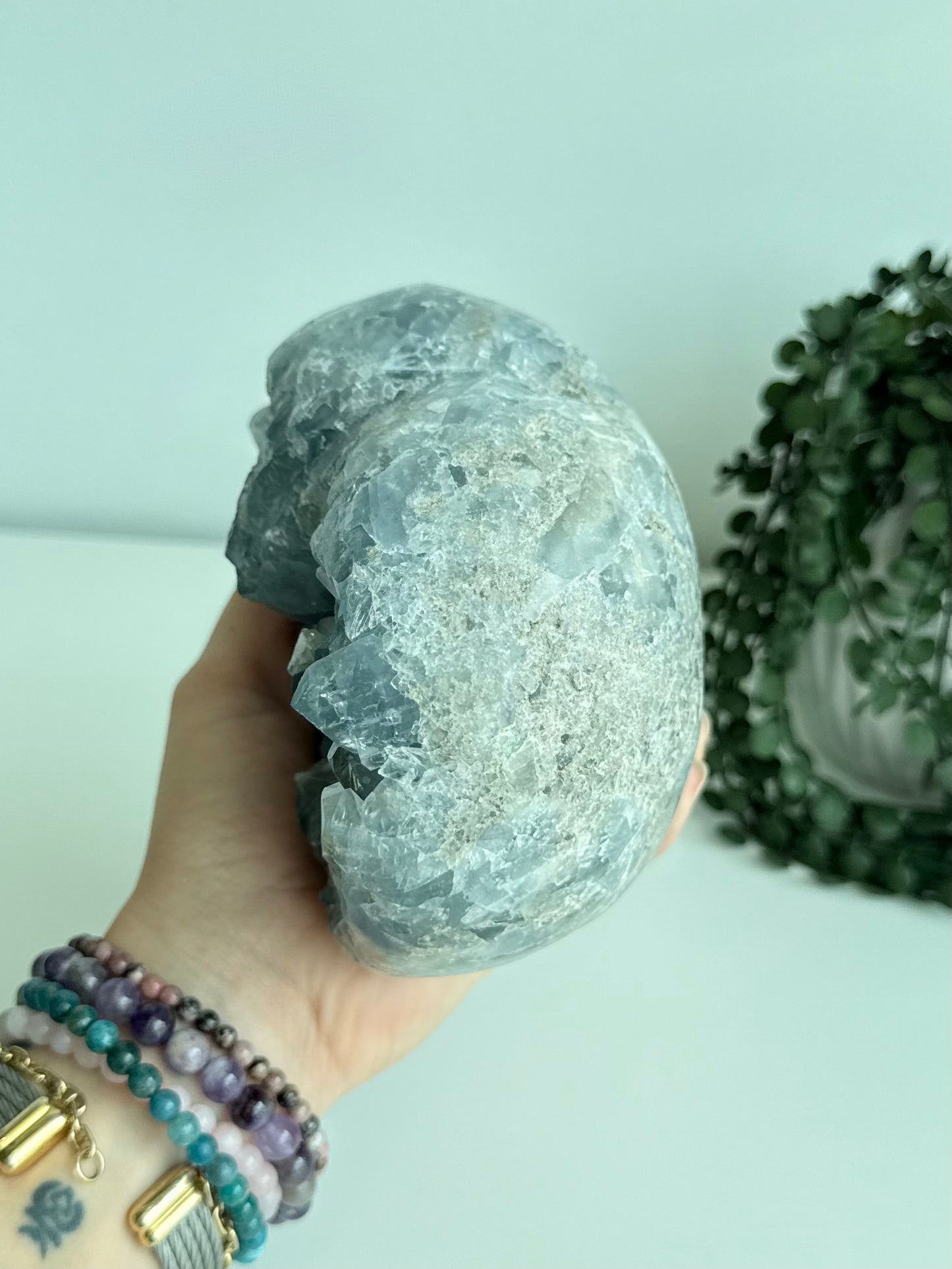 Celestite Heart