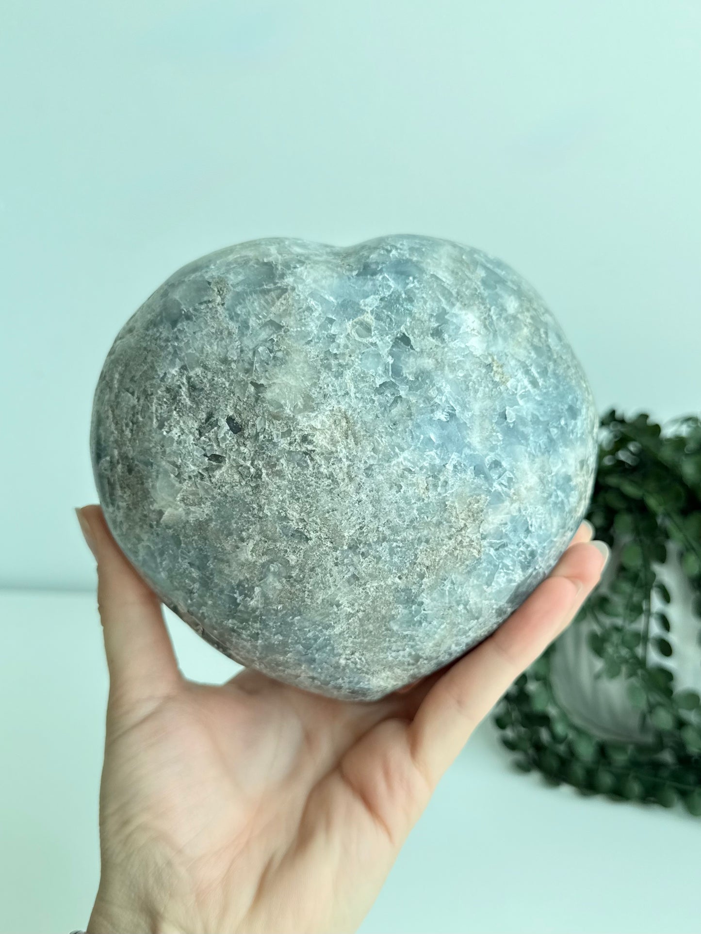 Celestite Heart
