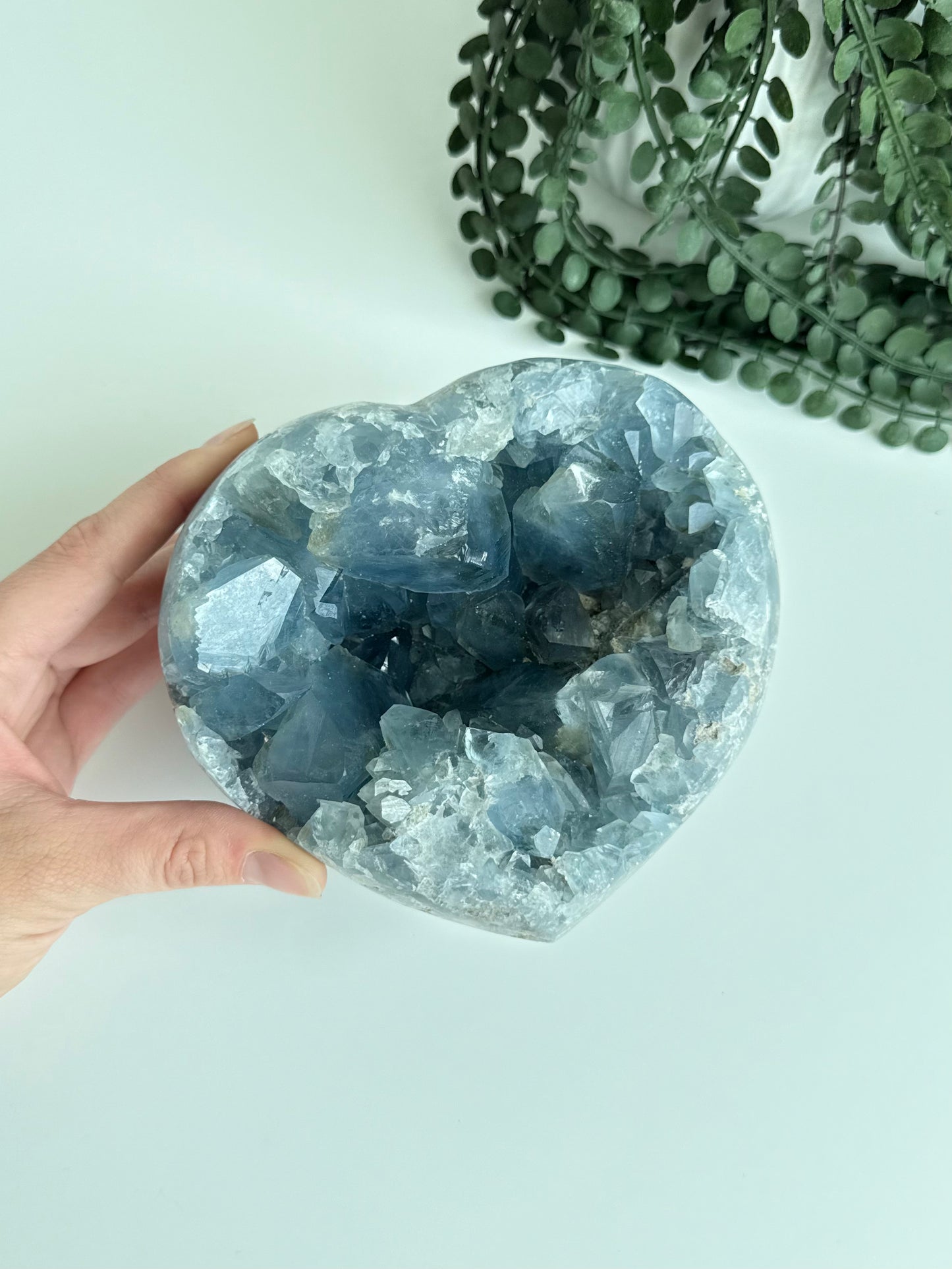 Celestite Heart