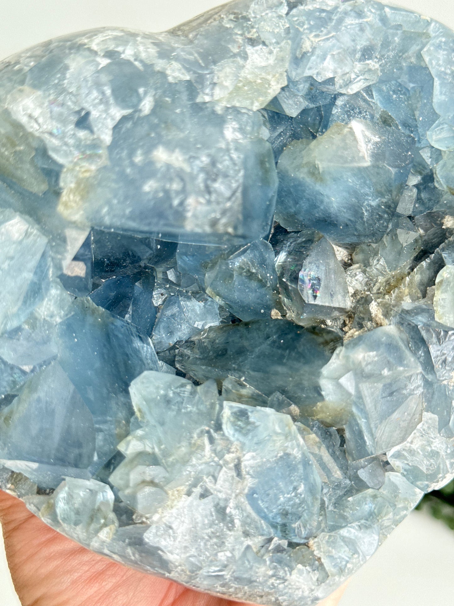 Celestite Heart