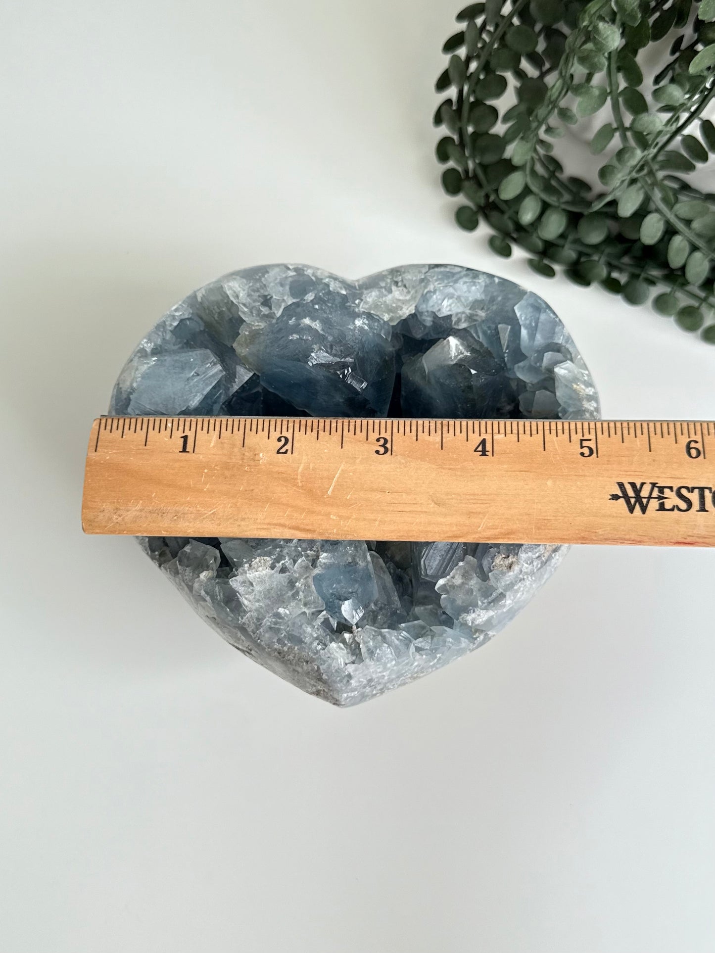 Celestite Heart