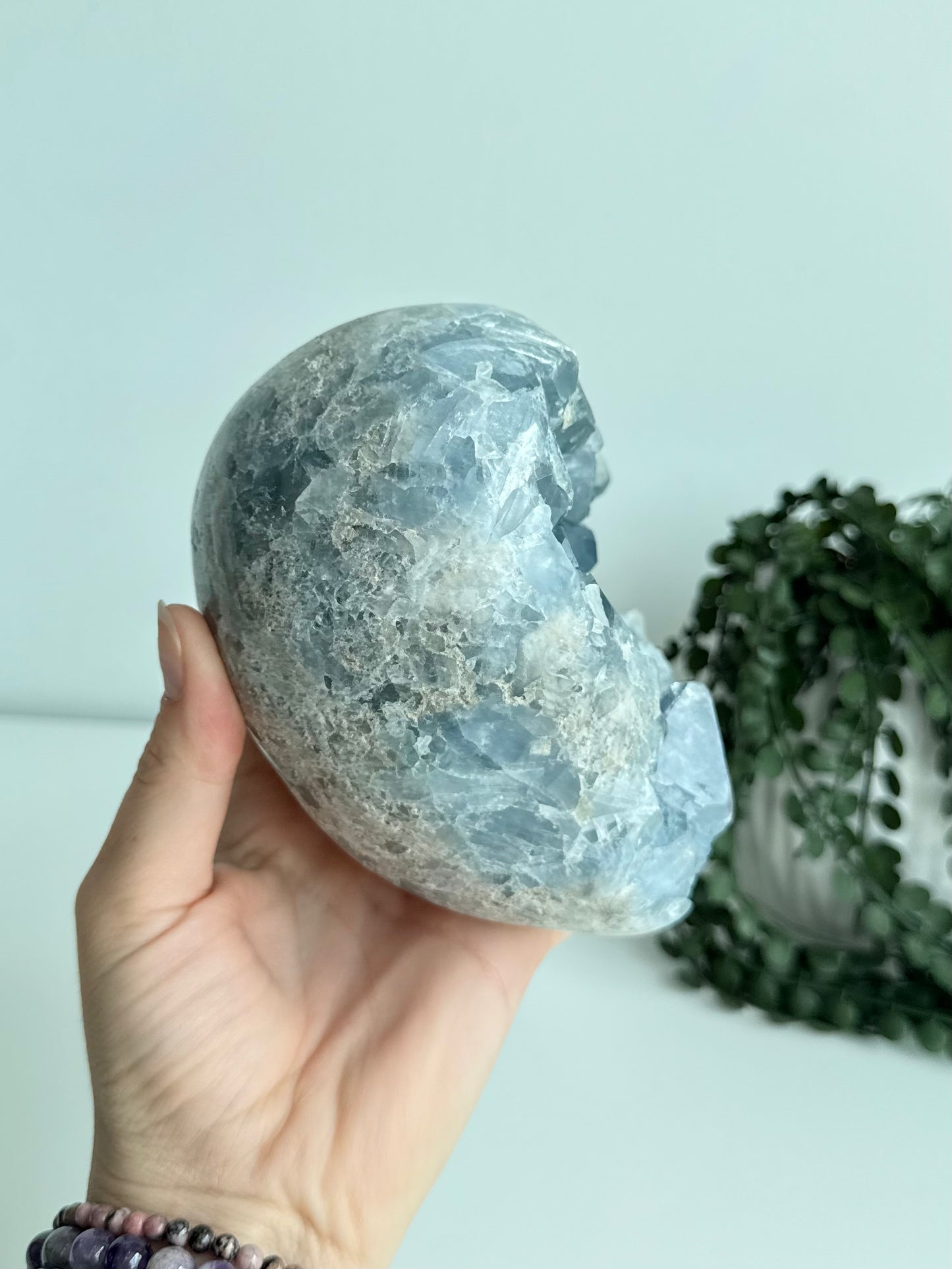 Celestite Heart
