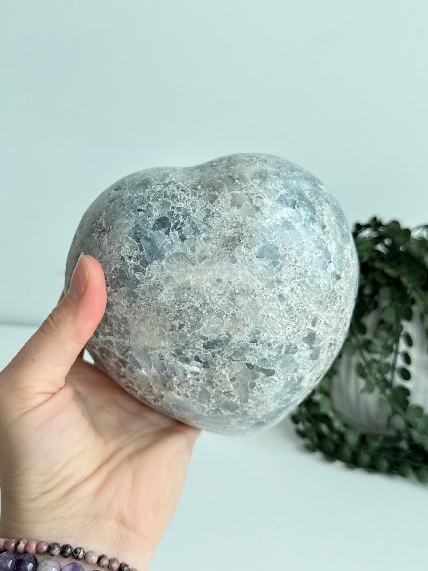 Celestite Heart