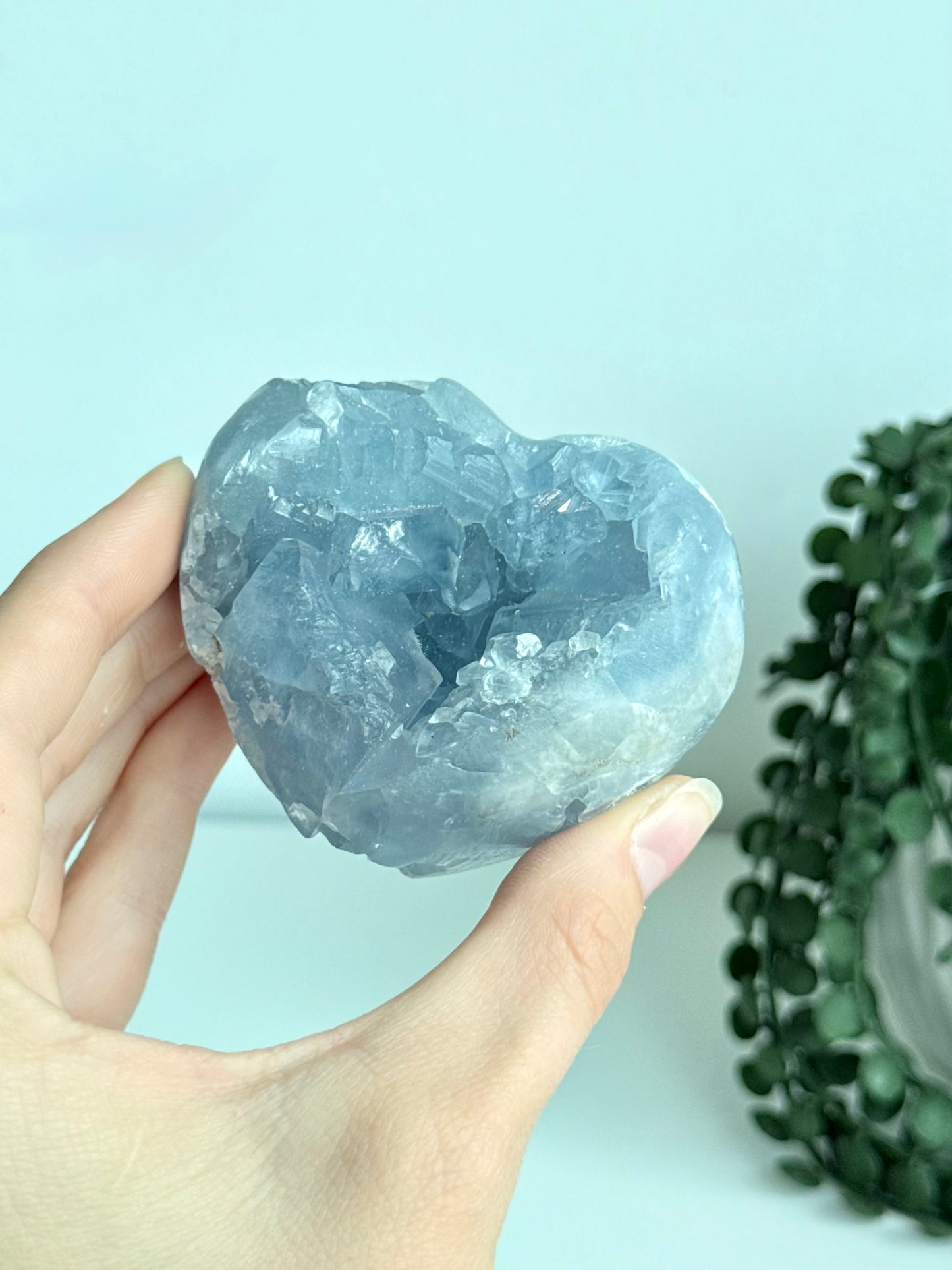 Celestite Heart