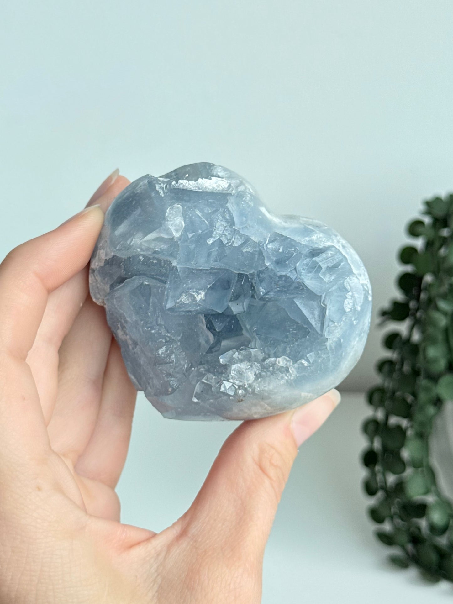 Celestite Heart
