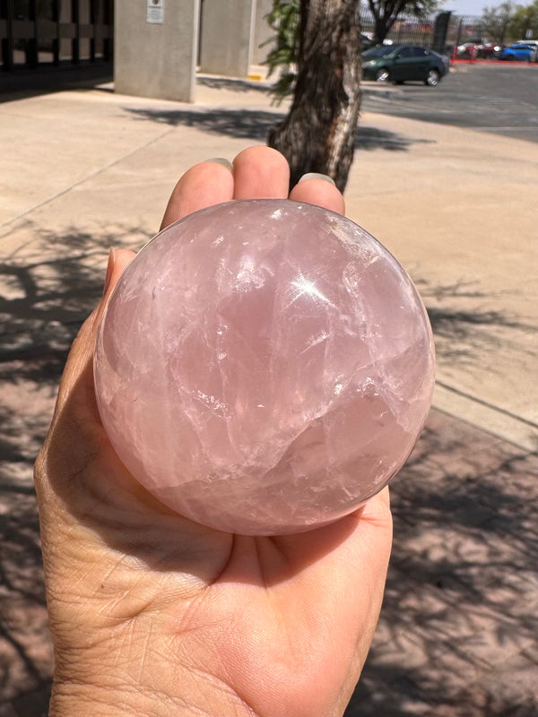 Esfera Cuarzo Rosado