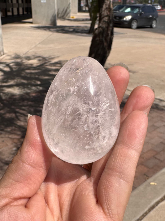 Huevo Cuarzo Cristal